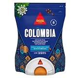 Delta Cafés Bio Origen Colombia - Café Molido Certificado - Notas Suaves y Aterciopeladas con Leves Matices Cítricos - 220 g